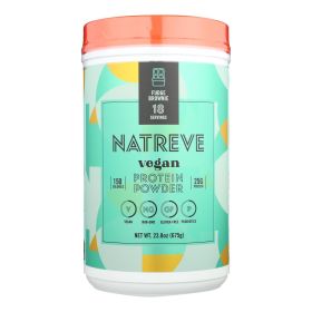 Natreve - Protein Powder Fudge Brownie - Case Of 4-23.8 Oz