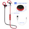 Wireless Headsets V4.1 Sport In-Ear Stereo Headphones Sweat-proof Noise Canceling Earphones Back-Headphone