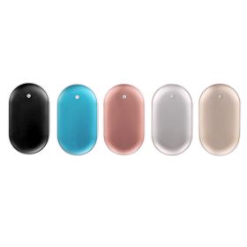 Warm And Cozy Portable Hand Warmer And Power Bank (Color: Black)